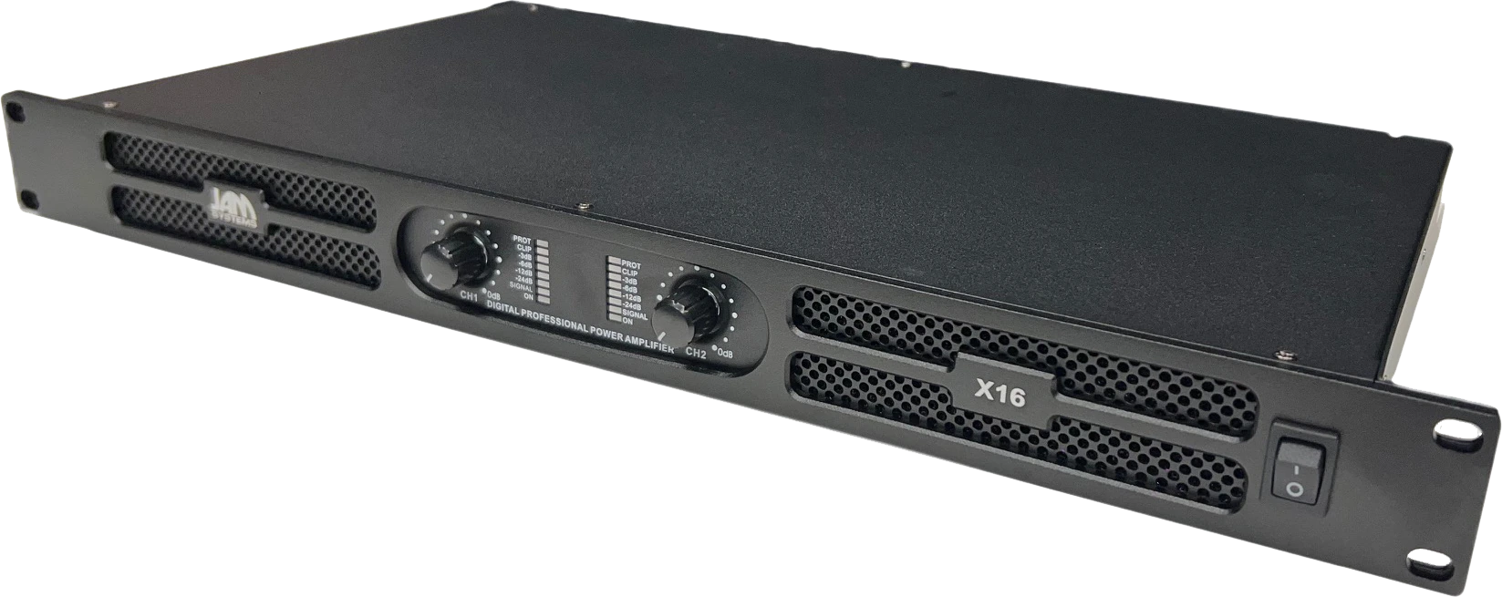 JAM Systems X16 front and top view