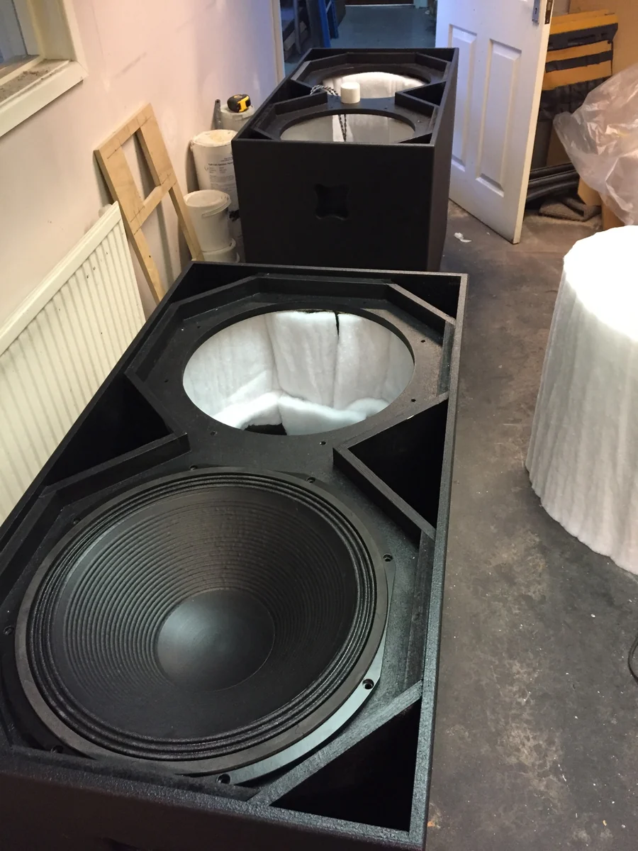 Cabinet lining and driver fitting