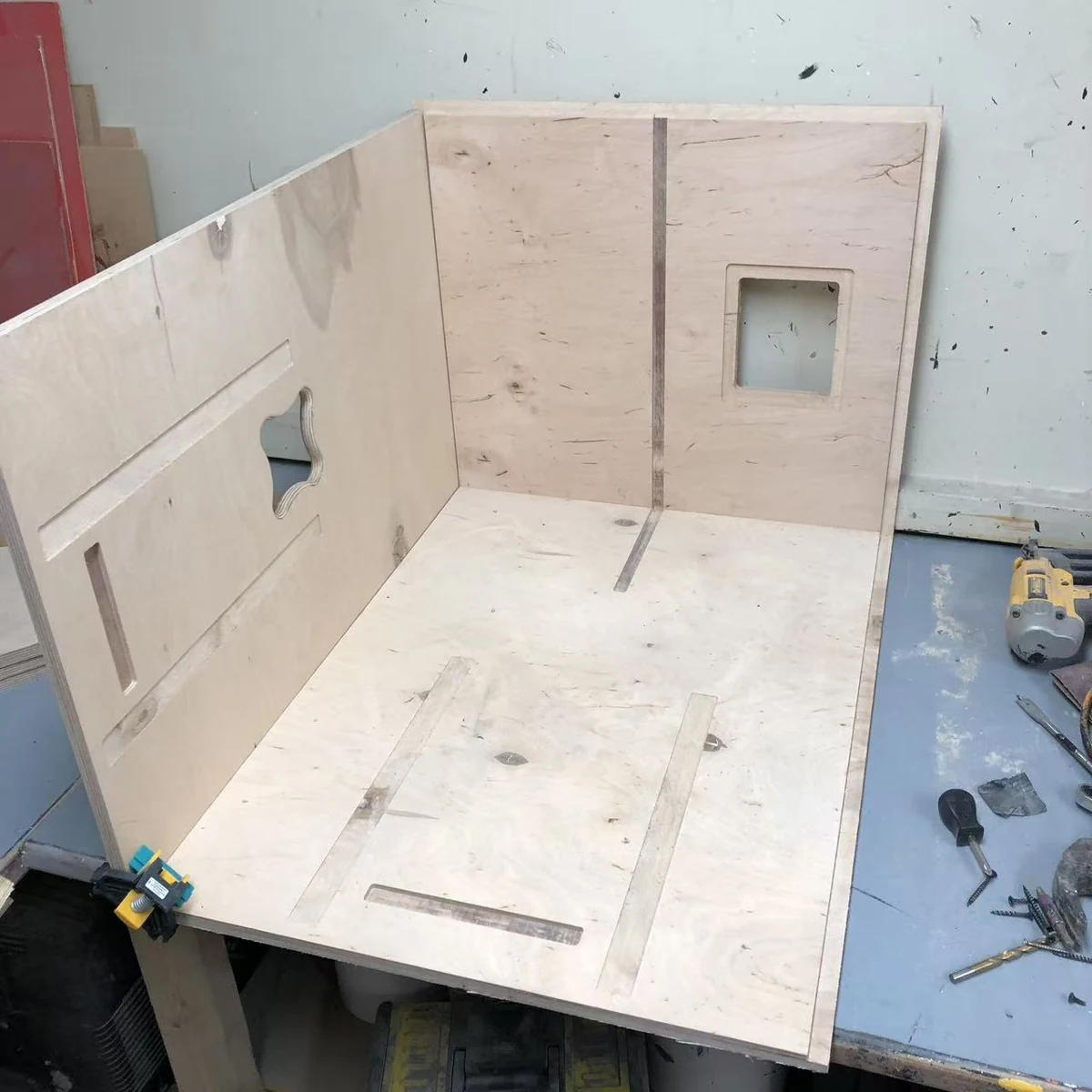 S118 side panels and rear panel fitted