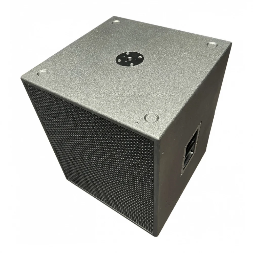 JAM Systems SB118 subwoofer with front grille, pole mount and recessed handle