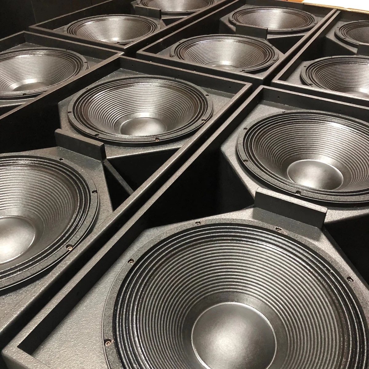 First production batch of SB218 cabinets